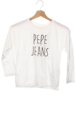 Bluză pentru copii Pepe Jeans, Mărime 7-8y/ 128-134 cm, Culoare Alb, Preț 28,93 Lei