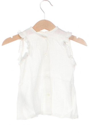 Kinderhemd Mango, Größe 9-12m/ 74-80 cm, Farbe Weiß, Preis 15,20 €