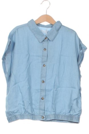 Kinderhemd Mango, Größe 13-14y/ 164-168 cm, Farbe Blau, Preis 15,20 €