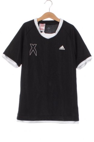 Kinder T-Shirt Adidas, Größe 11-12y/ 152-158 cm, Farbe Schwarz, Preis 17,82 €