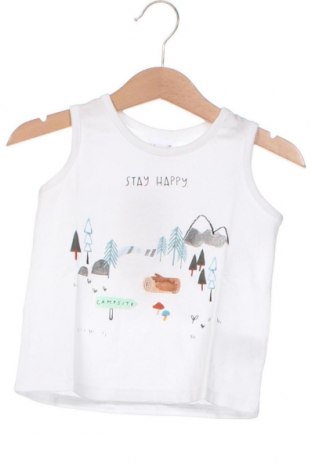 Kinder T-Shirt Newness, Größe 9-12m/ 74-80 cm, Farbe Weiß, Preis 5,23 €