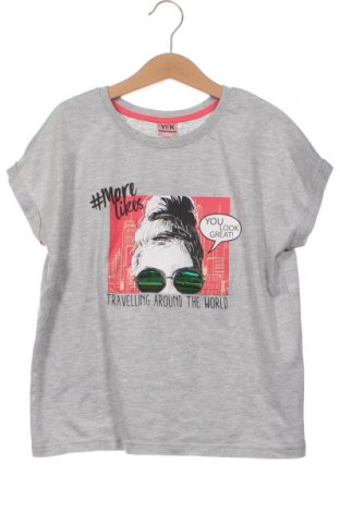 Kinder T-Shirt Y.F.K., Größe 8-9y/ 134-140 cm, Farbe Grau, Preis 16,37 €