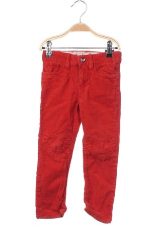 Pantaloni de catifea reiată, pentru copii H&M, Mărime 2-3y/ 98-104 cm, Culoare Roșu, Preț 78,75 Lei