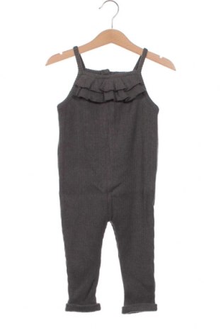 Детски гащеризон Mango, Размер 18-24m/ 86-98 см, Цвят Сив, Цена 30,81 лв.