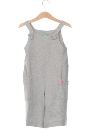 Детски гащеризон United Colors Of Benetton, Размер 18-24m/ 86-98 см, Цвят Сив, Цена 28,29 лв.