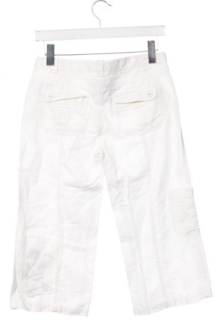 Детски панталон Marks & Spencer Autograph, Размер 12-13y/ 158-164 см, Цвят Бял, Цена 6,60 лв.