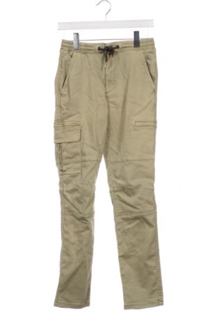 Pantaloni pentru copii Reserved, Mărime 12-13y/ 158-164 cm, Culoare Verde, Preț 68,39 Lei