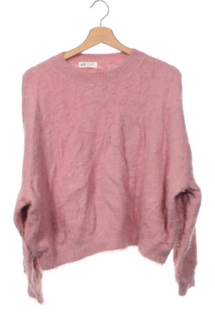 Детски пуловер H&M, Размер 12-13y/ 158-164 см, Цвят Розов, Цена 4,37 лв.