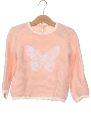 Детски пуловер LCW, Размер 18-24m/ 86-98 см, Цвят Розов, Цена 23,80 лв.