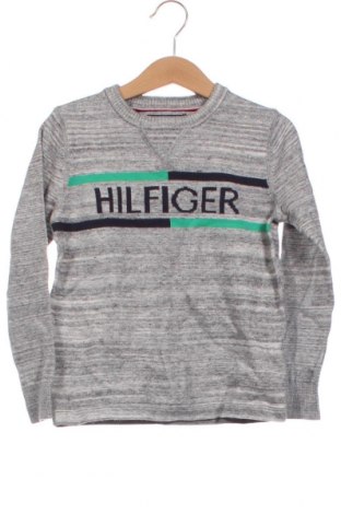 Детски пуловер Tommy Hilfiger, Размер 3-4y/ 104-110 см, Цвят Сив, Цена 36,40 лв.