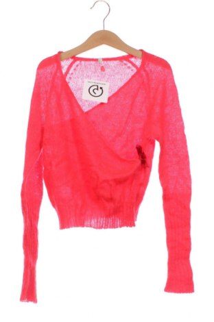 Детски пуловер United Colors Of Benetton, Размер 8-9y/ 134-140 см, Цвят Розов, Цена 17,55 лв.