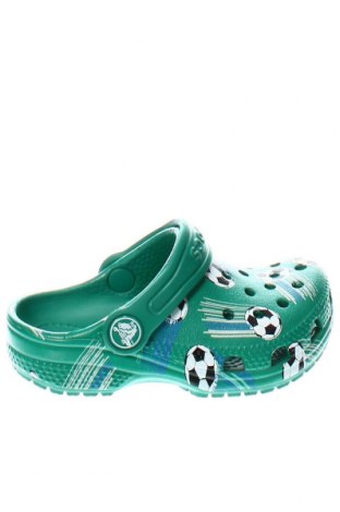 Kinder Sandalen Crocs, Größe 23, Farbe Grün, Preis 9,14 €