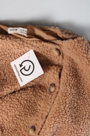 Παιδικό παλτό SHEIN, Μέγεθος 8-9y/ 134-140 εκ., Χρώμα Καφέ, Τιμή 19,98 €