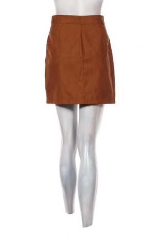 Δερμάτινη φούστα Terranova, Μέγεθος XS, Χρώμα Καφέ, Τιμή 2,97 €