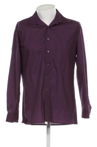 Ανδρικό πουκάμισο C.Comberti, Μέγεθος L, Χρώμα Βιολετί, Τιμή 15,35 €