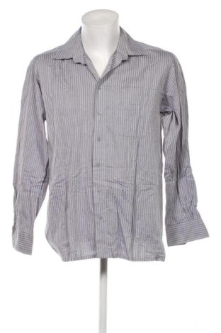 Мъжка риза Lorenzo Calvino, Размер L, Цвят Сив, Цена 5,80 лв.