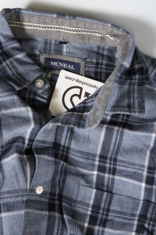 Ανδρικό πουκάμισο McNeal, Μέγεθος S, Χρώμα Μπλέ, Τιμή 8,54 €