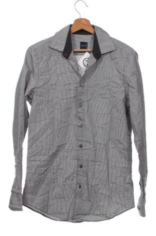 Ανδρικό πουκάμισο Montego, Μέγεθος S, Χρώμα Γκρί, Τιμή 2,33 €