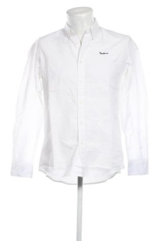 Herrenhemd Pepe Jeans, Größe M, Farbe Weiß, Preis 60,31 €