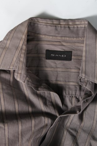 Herrenhemd Sand, Größe S, Farbe Grau, Preis 3,38 €