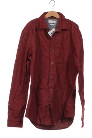 Мъжка риза Zara Man, Размер M, Цвят Червен, Цена 15,60 лв.