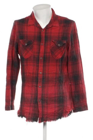 Мъжка риза Zara Man, Размер L, Цвят Червен, Цена 13,92 лв.