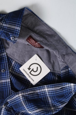 Ανδρικό πουκάμισο Zara Man, Μέγεθος S, Χρώμα Μπλέ, Τιμή 1,63 €