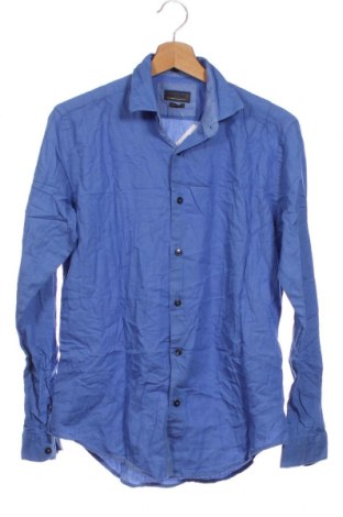 Мъжка риза Zara Man, Размер M, Цвят Син, Цена 15,60 лв.