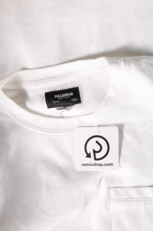 Herren T-Shirt Pull&Bear, Größe L, Farbe Weiß, Preis € 10,23