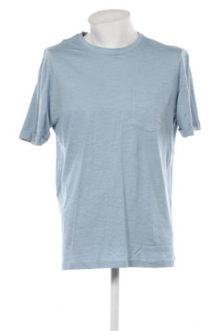 Tricou de bărbați Sinsay, Mărime XL, Culoare Albastru, Preț 33,16 Lei