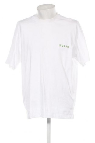 Ανδρικό t-shirt Solid Homme, Μέγεθος M, Χρώμα Λευκό, Τιμή 46,26 €