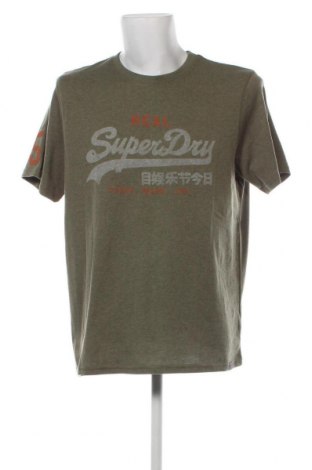 Herren T-Shirt Superdry, Größe XXL, Farbe Grün, Preis € 18,04
