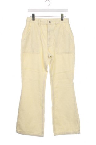 Pantaloni raiați de bărbați Reclaimed Vintage, Mărime S, Culoare Ecru, Preț 25,76 Lei