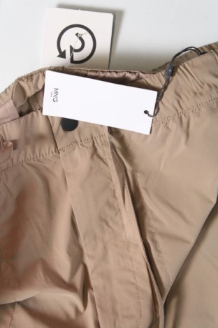 Ανδρικό κοντό παντελόνι Mango, Μέγεθος L, Χρώμα  Μπέζ, Τιμή 32,47 €
