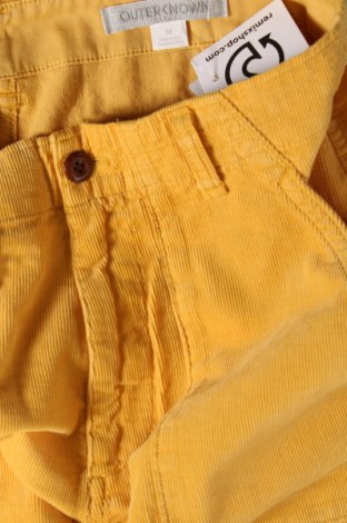 Pantaloni scurți de bărbați Outerknown, Mărime S, Culoare Galben, Preț 108,55 Lei
