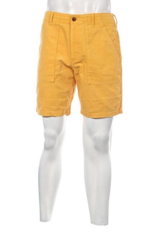 Pantaloni scurți de bărbați Outerknown, Mărime M, Culoare Galben, Preț 24,67 Lei