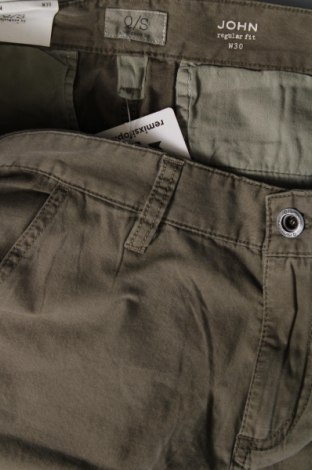 Ανδρικό κοντό παντελόνι Q/S by S.Oliver, Μέγεθος S, Χρώμα Πράσινο, Τιμή 3,89 €