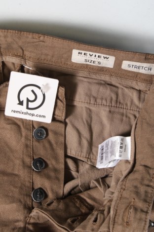 Ανδρικό κοντό παντελόνι Review, Μέγεθος S, Χρώμα Καφέ, Τιμή 10,17 €