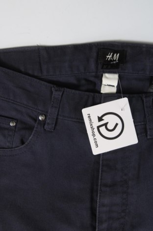 Мъжки панталон H&M, Размер S, Цвят Син, Цена 29,01 лв.