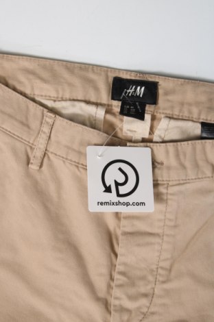 Мъжки панталон H&M, Размер S, Цвят Бежов, Цена 29,01 лв.