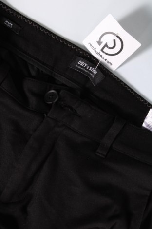 Pantaloni de bărbați Only & Sons, Mărime M, Culoare Negru, Preț 54,48 Lei