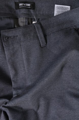 Pantaloni de bărbați Only & Sons, Mărime L, Culoare Albastru, Preț 46,91 Lei