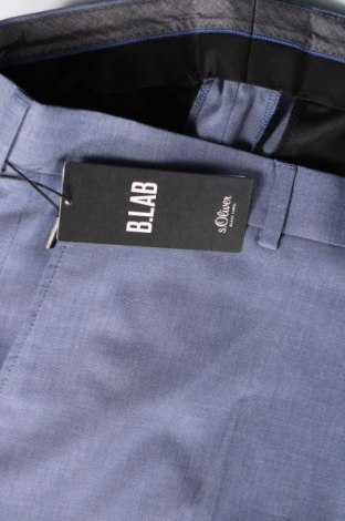 Pantaloni de bărbați S.Oliver Black Label, Mărime L, Culoare Albastru, Preț 43,42 Lei