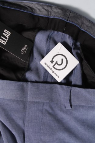 Pantaloni de bărbați S.Oliver Black Label, Mărime L, Culoare Albastru, Preț 39,99 Lei