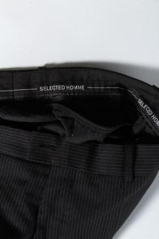 Мъжки панталон Selected Homme, Размер M, Цвят Черен, Цена 6,80 лв.