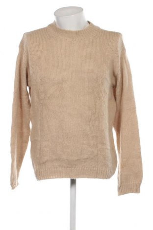 Ανδρικό πουλόβερ, Μέγεθος M, Χρώμα  Μπέζ, Τιμή 2,33 €