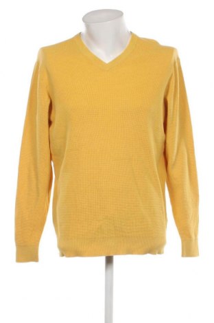 Męski sweter Casa Moda, Rozmiar L, Kolor Żółty, Cena 105,56 zł