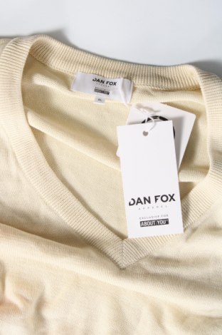 Męski sweter Dan Fox X About You, Rozmiar XL, Kolor ecru, Cena 67,17 zł