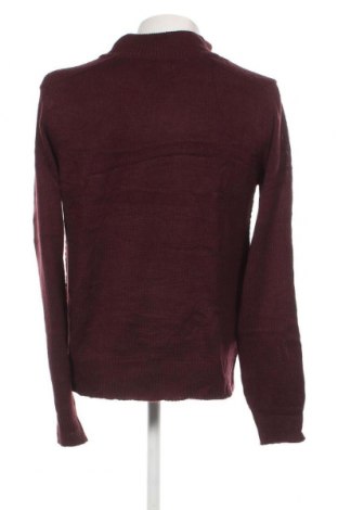 Ανδρικό πουλόβερ On Fire, Μέγεθος M, Χρώμα Κόκκινο, Τιμή 3,71 €