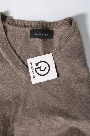Мъжки пуловер Sand, Размер M, Цвят Кафяв, Цена 68,00 лв.